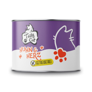 TastyCat Huhn & Herz 200g.