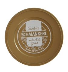 Sandras Dosendeckel 2er-Pack - für 800g.