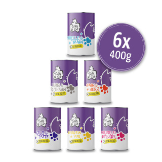 TastyCat Probierpakerl 6 x 400g.