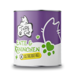 TastyCat Ente & Kaninchen 800g.