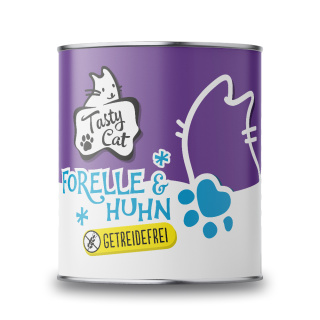 TastyCat Forelle & Huhn 800g.