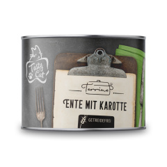 TastyCat Terrine Ente mit Karotte 180g.