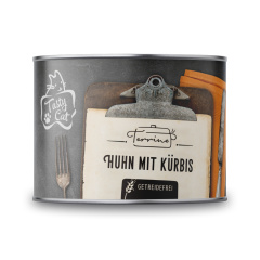 TastyCat Terrine Huhn mit Kürbis 180g.