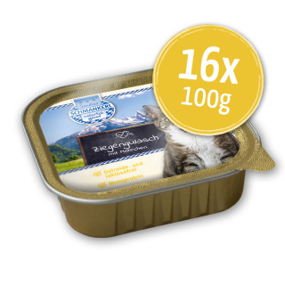 Sandras Schmankerl Ziegengulasch 16 x 100g.