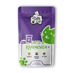 TastyCat Ente & Kaninchen 125g.