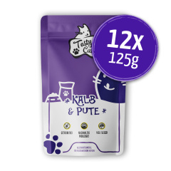 TastyCat Kalb & Pute 12 x 125g.