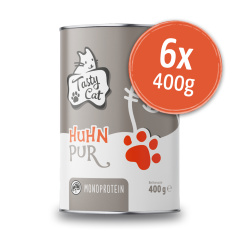 TastyCat MONO Huhn pur 6 x 400g.