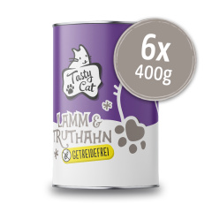 TastyCat Lamm & Truthahn 6 x 400g.