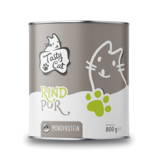 TastyCat MONO Rind pur 800g.