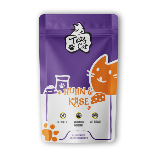 TastyCat Huhn & Käse 125g.