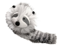 Katzenspielkissen Waschbär